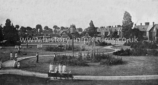 Dr Barnardos, A View of the Girls Village Home, Barkingside, Ilford, Essex. c.1907